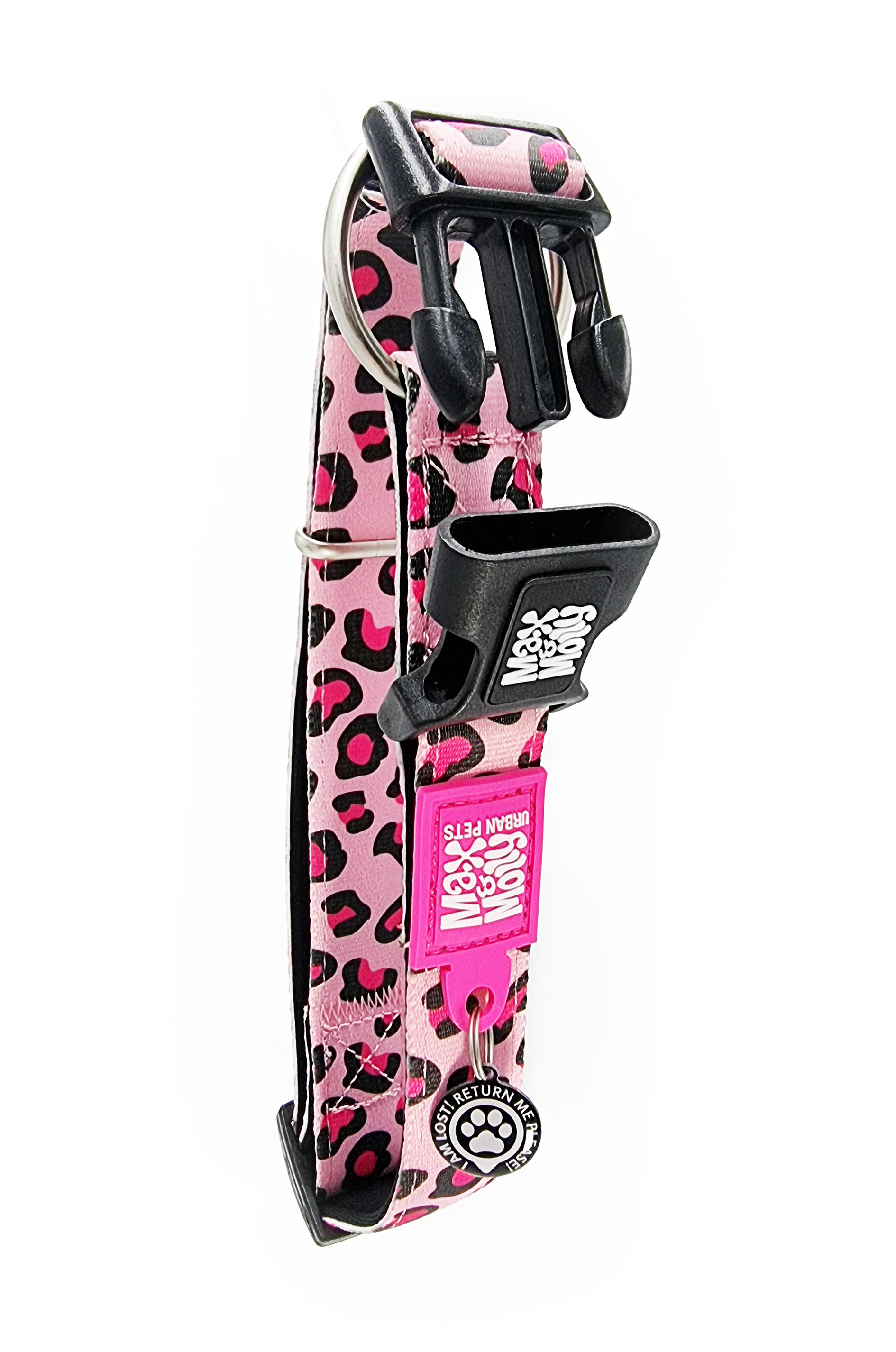 Produktbild Max&Molly Smart ID Halsband Leopard Pink/S 7 von 10