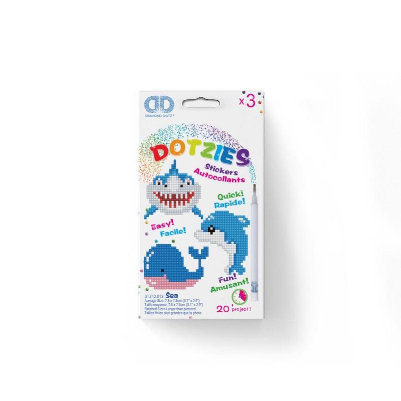 DIAMOND DOTZ Sea - DOTZIES Stickers
