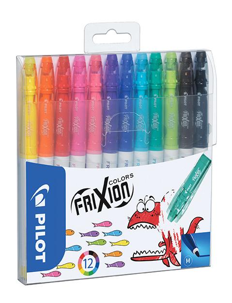 PILOT Faserschreiber FRIXION Colors radierbar 12er-Set