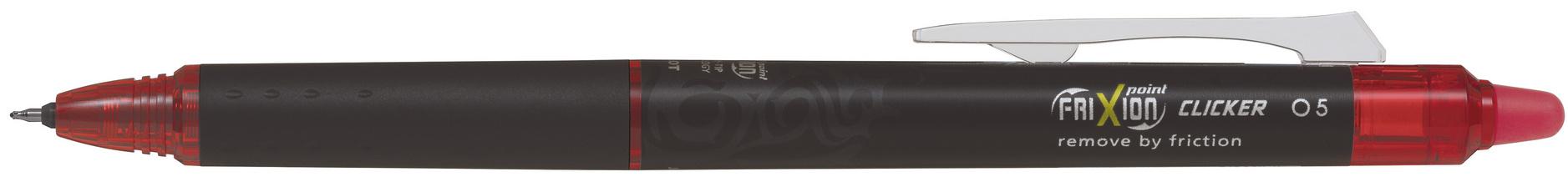PILOT Tintenroller FriXion Point Clicker 0.5 (F) Rot