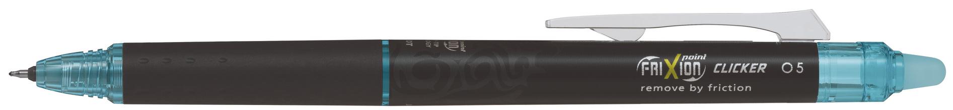 PILOT Tintenroller FriXion Point Clicker 0.5 (F) Hellblau