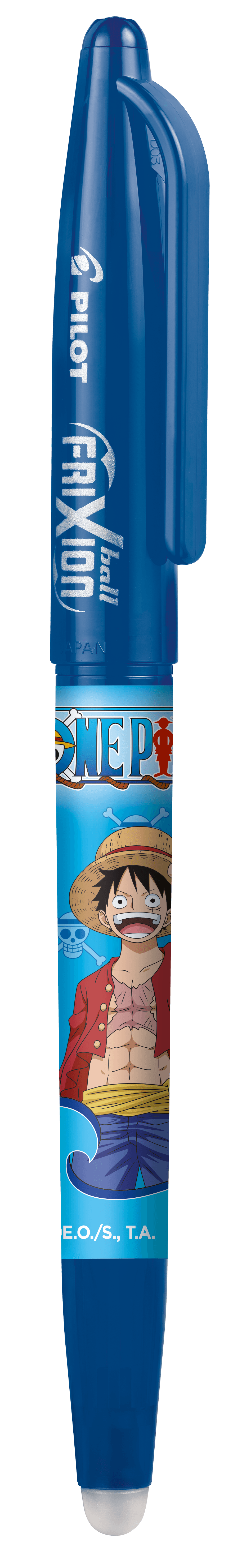 PILOT Tintenroller FriXion Ball 0.7 (M) Blau „One Piece Limited Edition“ Luffy