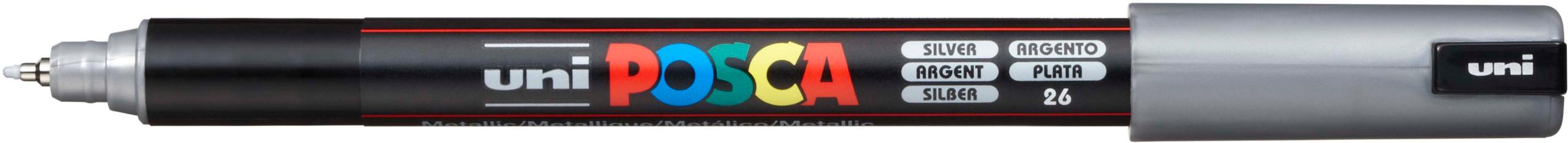 FABER-CASTELL  Marker UNI POSCA PC-1MR silber