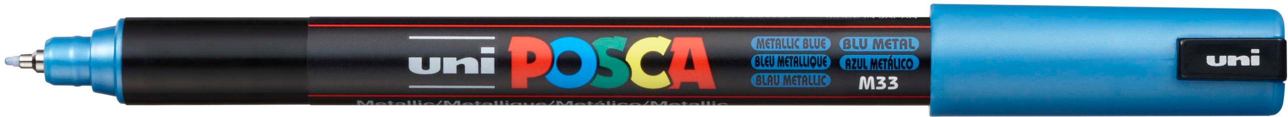FABER-CASTELL  Marker UNI POSCA PC-1MR metallic blau