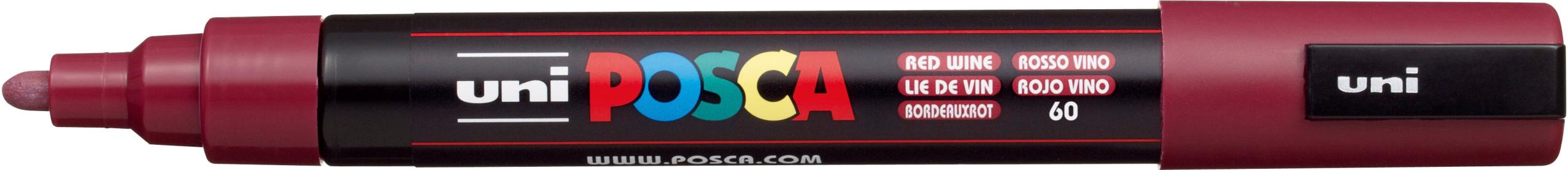 FABER-CASTELL  Marker UNI POSCA PC-5M weinrot