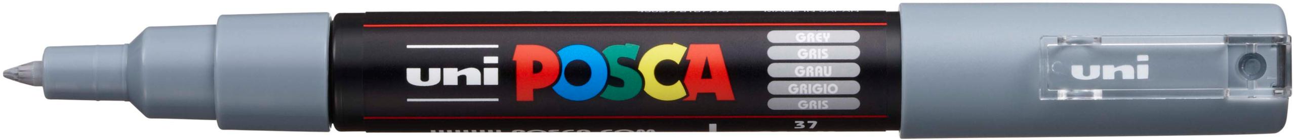 FABER-CASTELL  Marker UNI POSCA PC-1MC grau