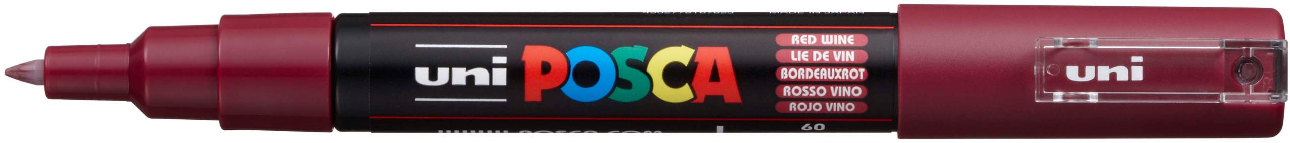FABER-CASTELL  Marker UNI POSCA PC-1MC bordeaux
