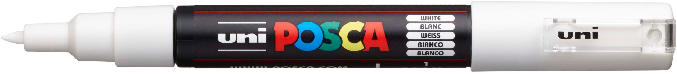 FABER-CASTELL  Marker UNI POSCA PC-1MC weiß