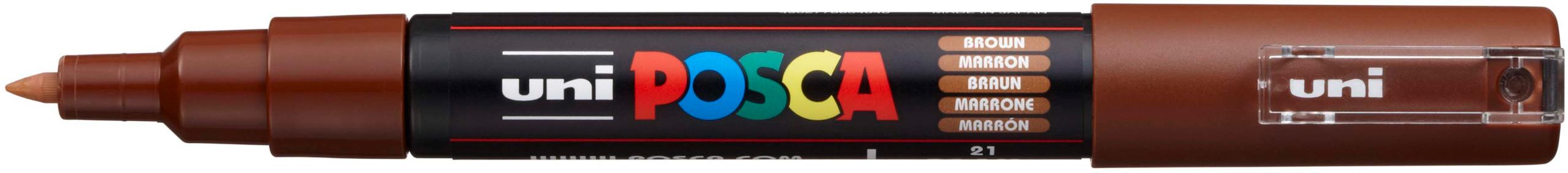 FABER-CASTELL  Marker UNI POSCA PC-1MC braun