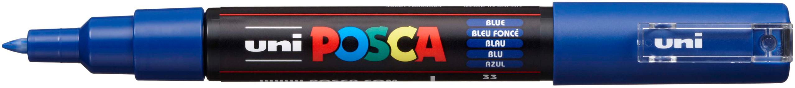 FABER-CASTELL  Marker UNI POSCA PC-1MC blau