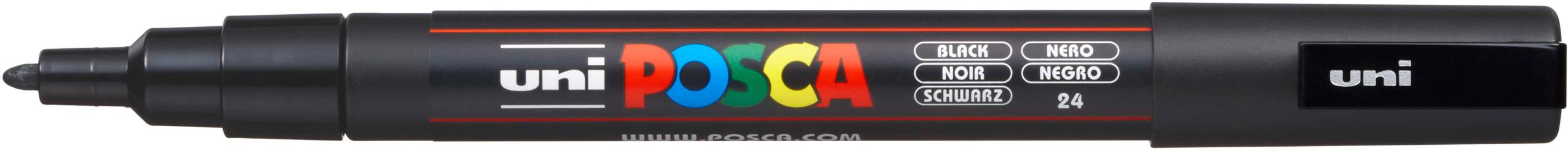 FABER-CASTELL  Marker UNI POSCA PC-3M schwarz