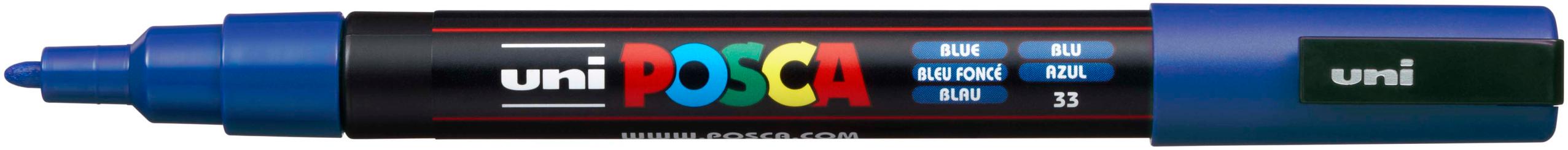 FABER-CASTELL  Marker UNI POSCA PC-3M blau