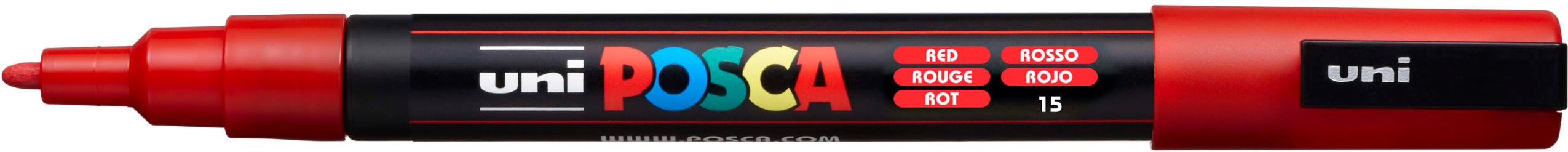 FABER-CASTELL  Marker UNI POSCA PC-3M rot