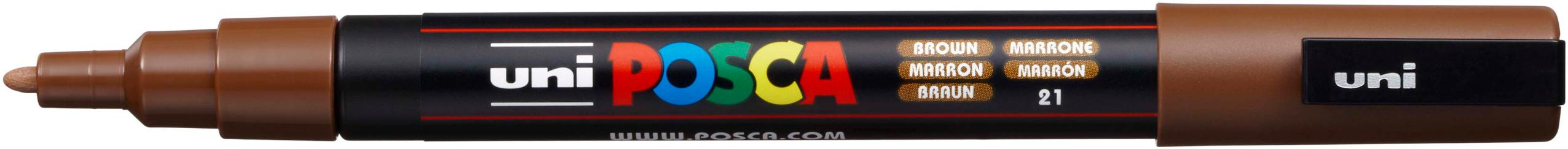 FABER-CASTELL  Marker UNI POSCA PC-3M braun