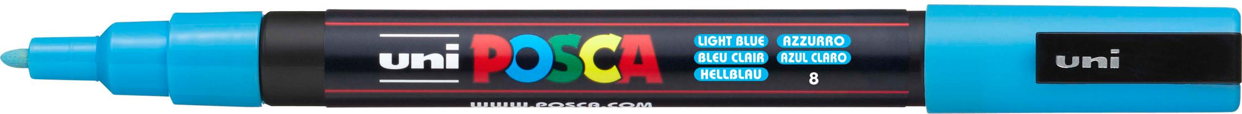 FABER-CASTELL  Marker UNI POSCA PC-3M hellblau