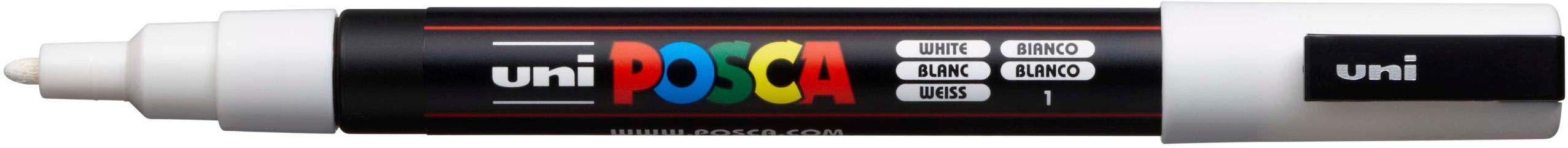FABER-CASTELL  Marker UNI POSCA PC-3M weiß