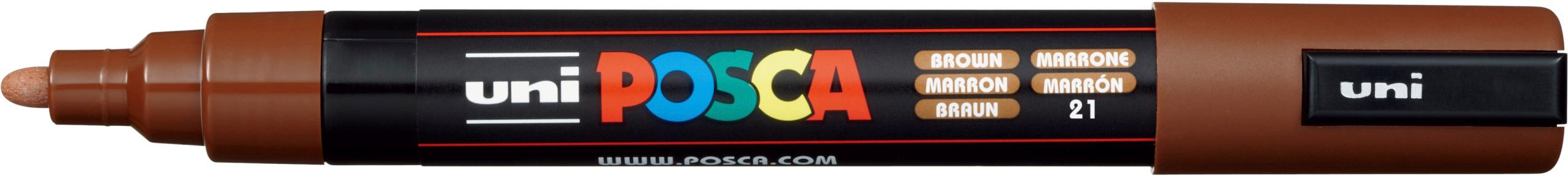 FABER-CASTELL  Marker UNI POSCA PC-5M braun