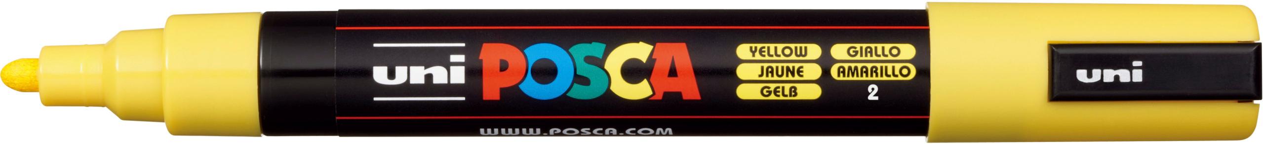 FABER-CASTELL  Marker UNI POSCA PC-5M gelb
