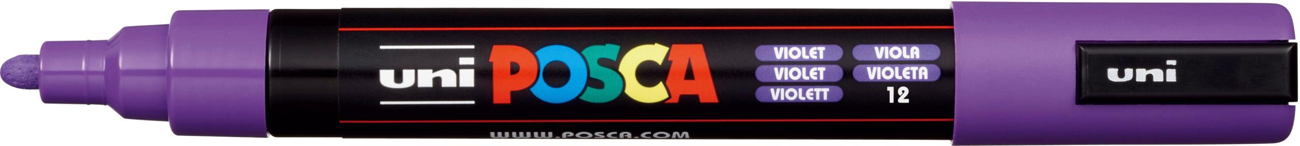FABER-CASTELL  Marker UNI POSCA PC-5M violett