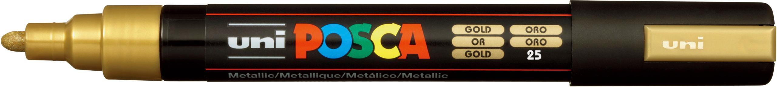 FABER-CASTELL  Marker UNI POSCA PC-5M gold