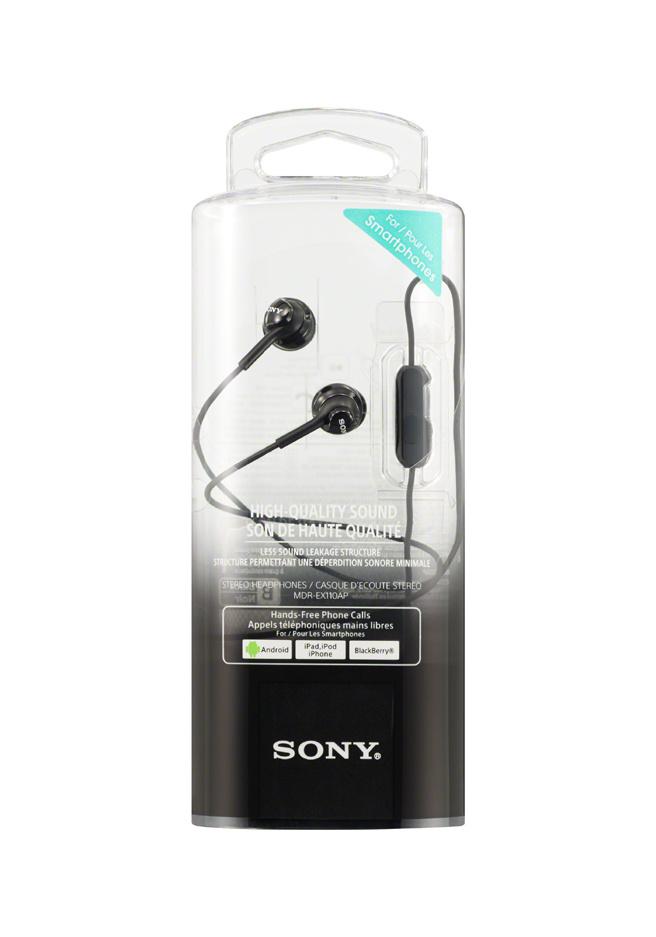 Sony In-Ohr-Kopfhörer Schwarz MDREX 110APB