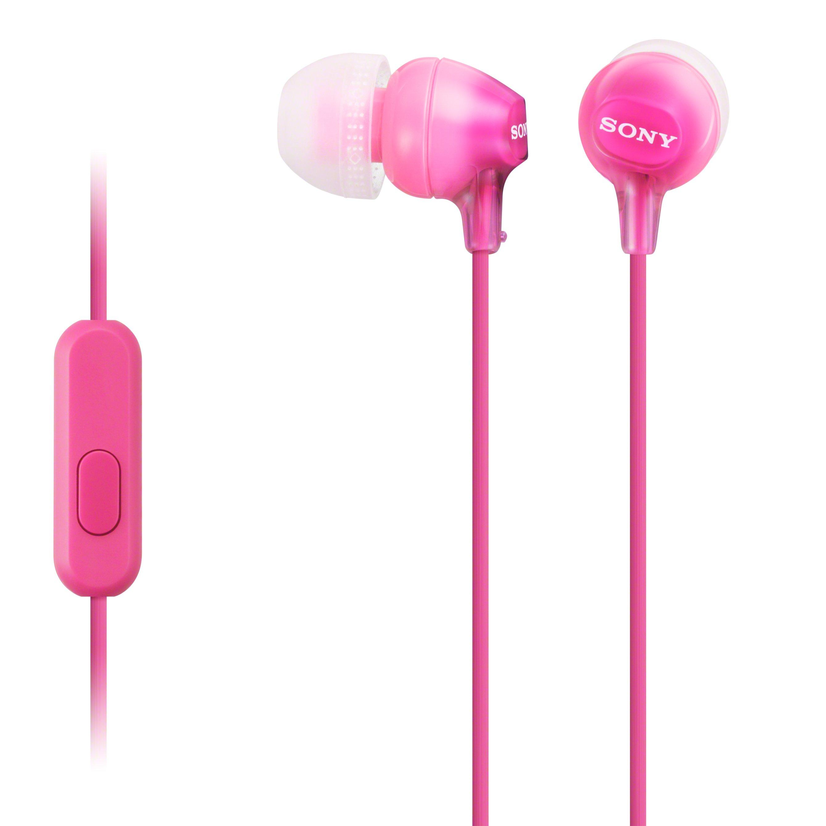 Sony In-Ohr Kopfhörer MDREX15APPI.CE7 - Pink-Einstiegsserie hochwertig mit Headsetfunktion