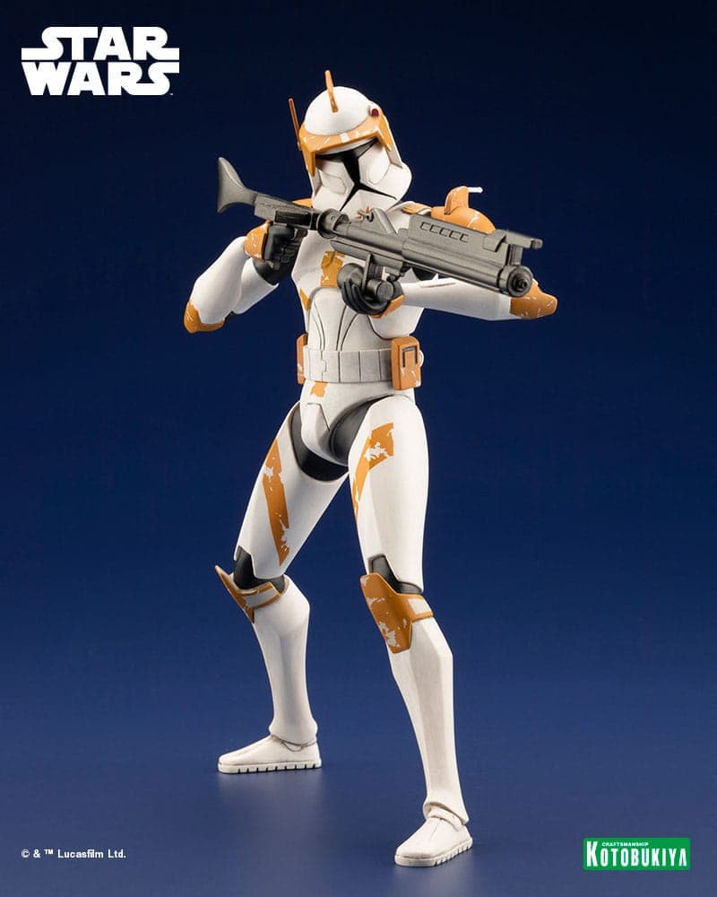 Produktbild Star Wars The Clone Wars ARTFX Statue 1/10 Commander Cody 17 cm 11 von 19