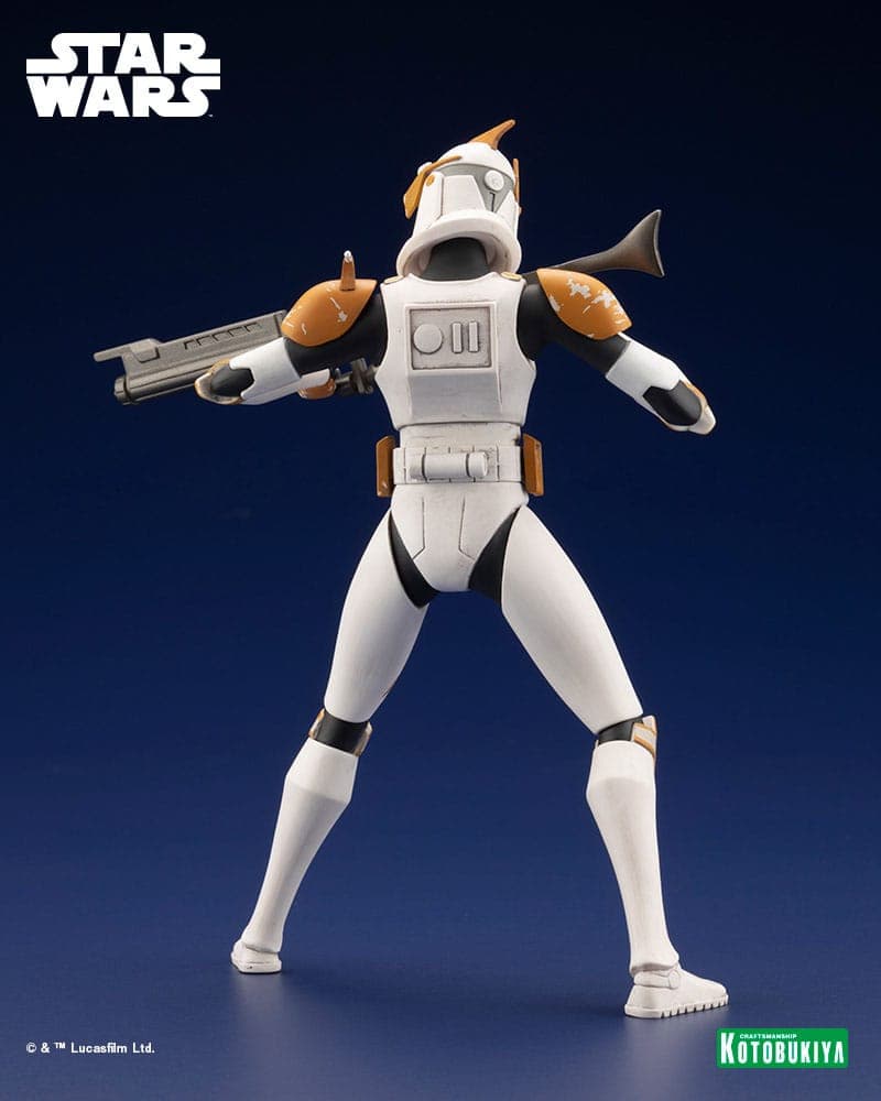 Produktbild Star Wars The Clone Wars ARTFX Statue 1/10 Commander Cody 17 cm 8 von 19