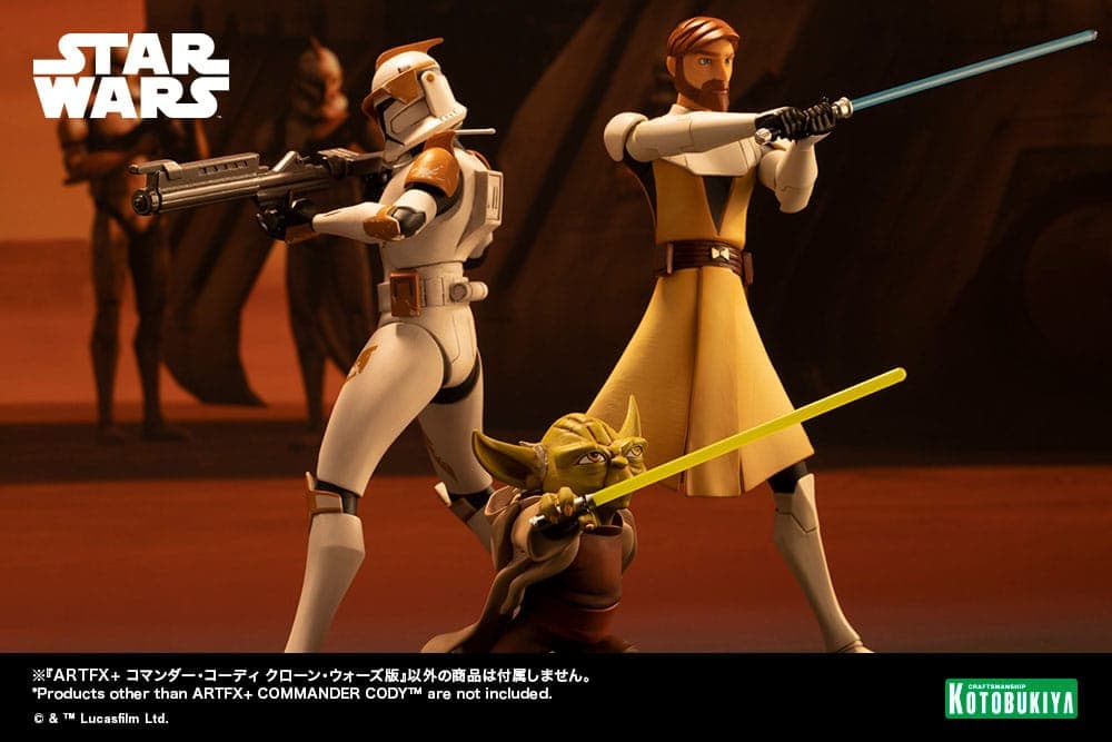 Produktbild Star Wars The Clone Wars ARTFX Statue 1/10 Commander Cody 17 cm 13 von 19