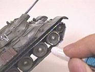 Produktbild Tamiya - WM Alterungsset gebr.blau/rot/öl-flec 3 von 3