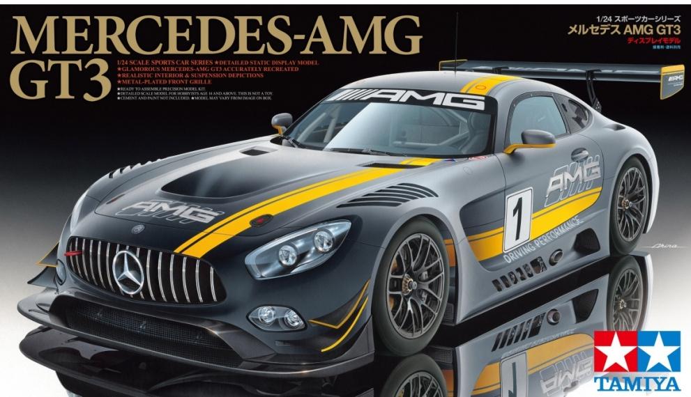 Tamiya - 1:24 Mercedes-AMG GT3 #1 300024345