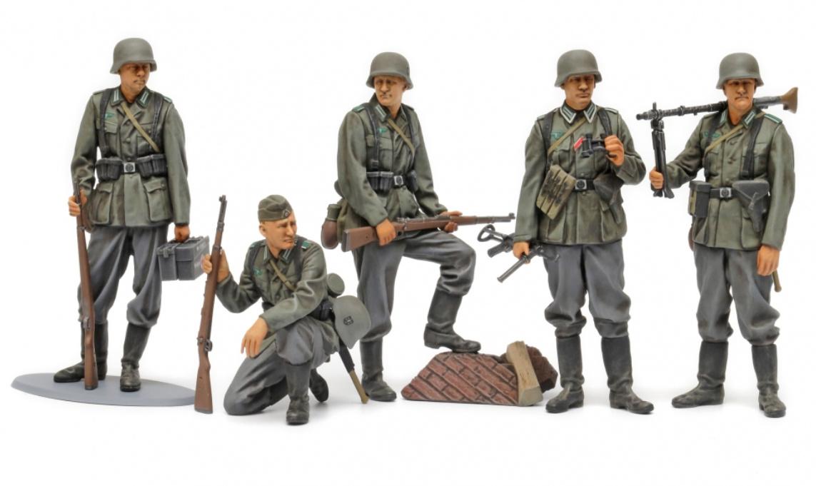 Produktbild Tamiya - 1:35 Fig-Set Dt. Infanterie 1941/42 (5) 300035371 4 von 5