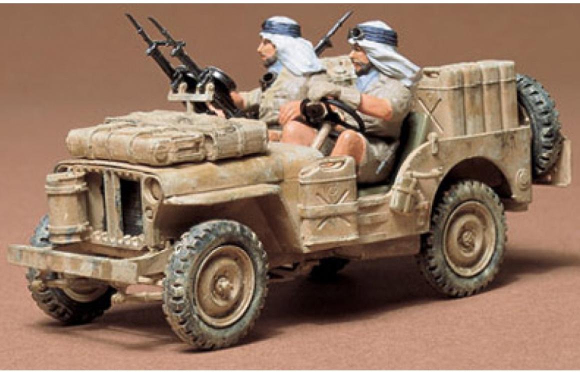 Tamiya - 1:35 WWII Britisch S.A.S Jeep (2) 300035033