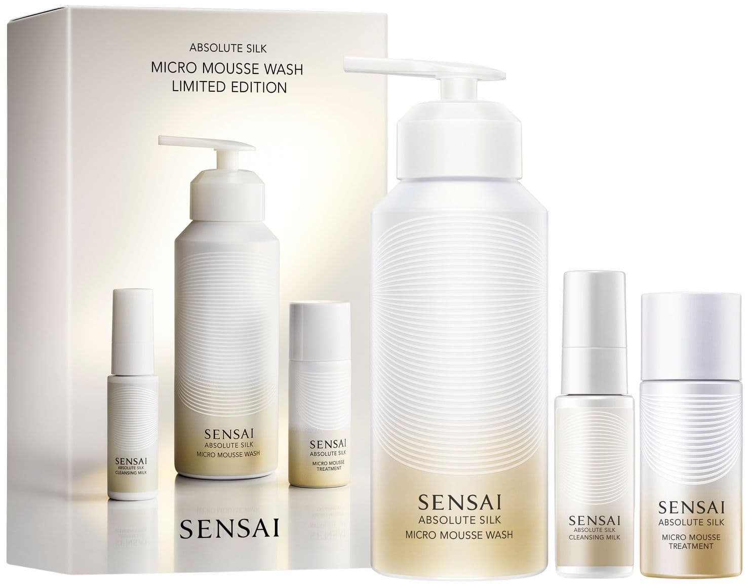 SENSAI ABSOLUTE SILK Micro Mousse Wash Geschenkpackung