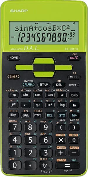 SHARP Taschenrechner EL-531THGR