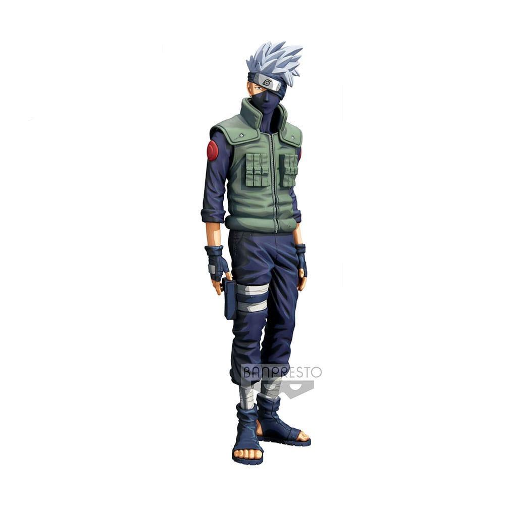 Banpresto - Naruto Shippuden Grandista PVC Statue Kakashi Hatake Manga Dimensions 29 cm