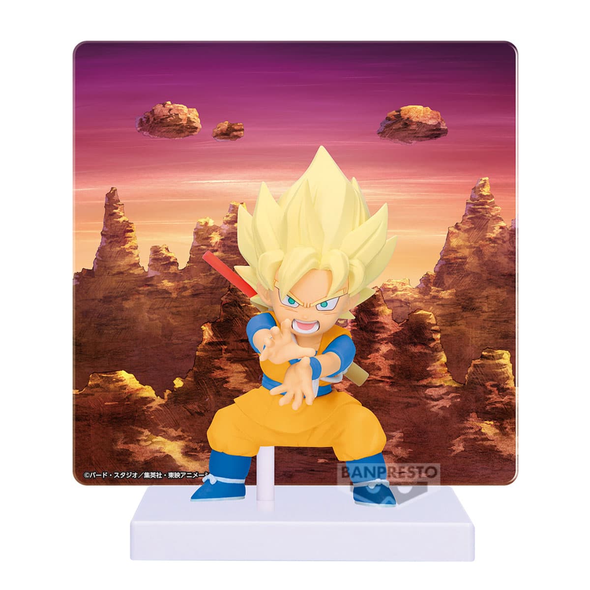 DRAGON BALL DAIMA SON GOKU(MINI) FIGURE II WITH PANEL(TBA)