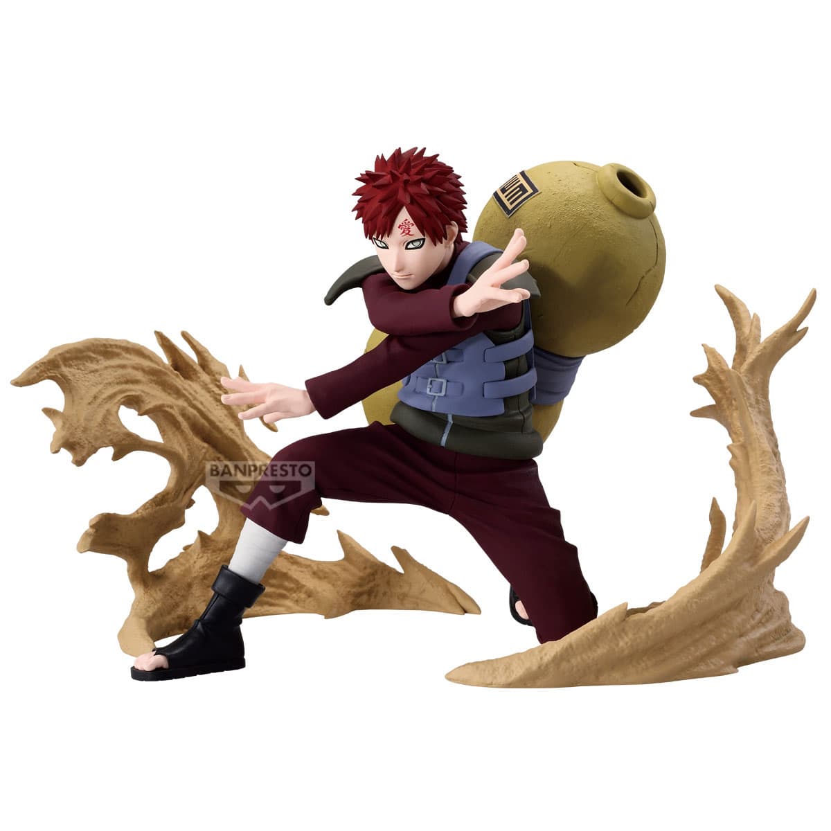 Banpresto - Naruto Shippuden - Gaara Vibration Stars - 12cm PVC Statue