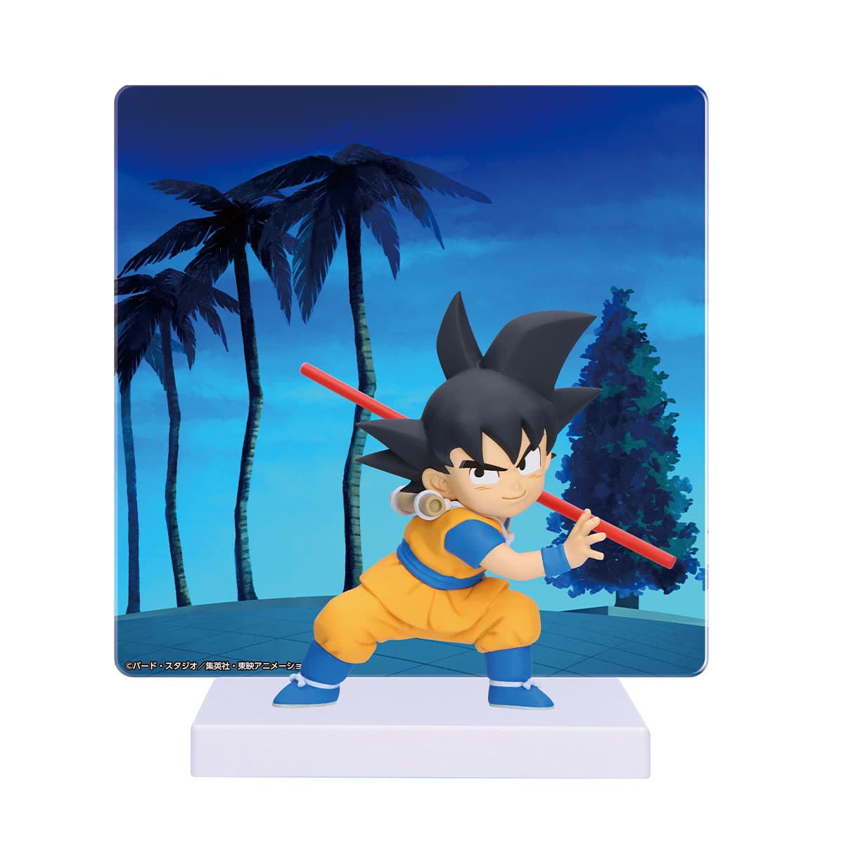DRAGON BALL DAIMA SON GOKU (MINI) FIGURE WITH PANEL