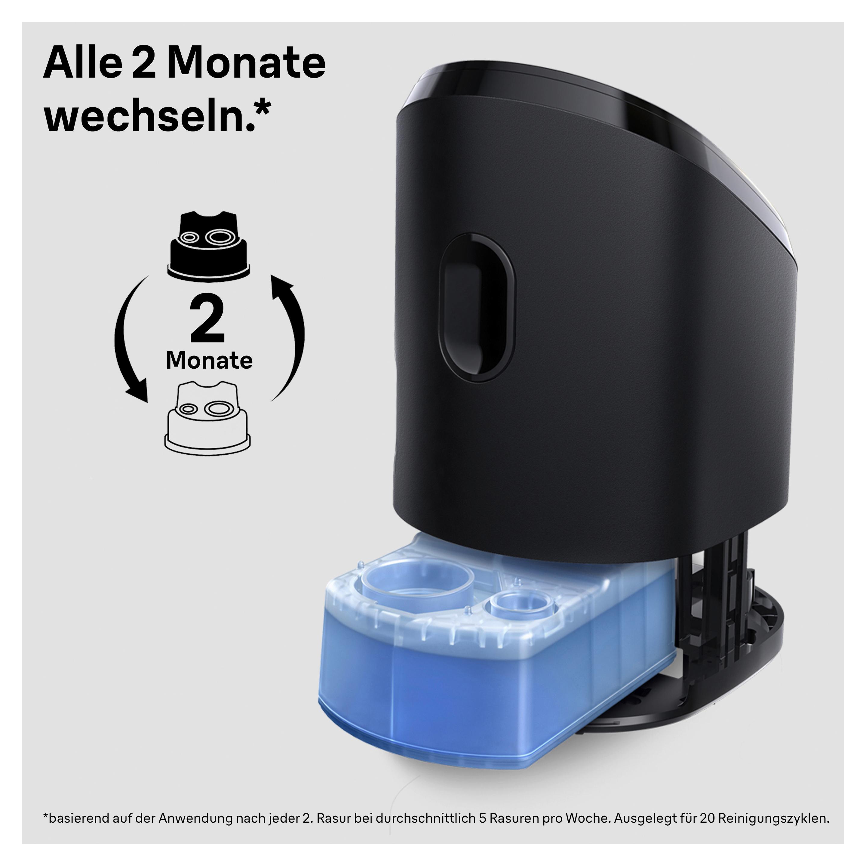 Produktbild BRAUN 3-in-1 ShaverCare Reinigungskartuschen für Reinigungsstationen, 2er Pack 4 von 7