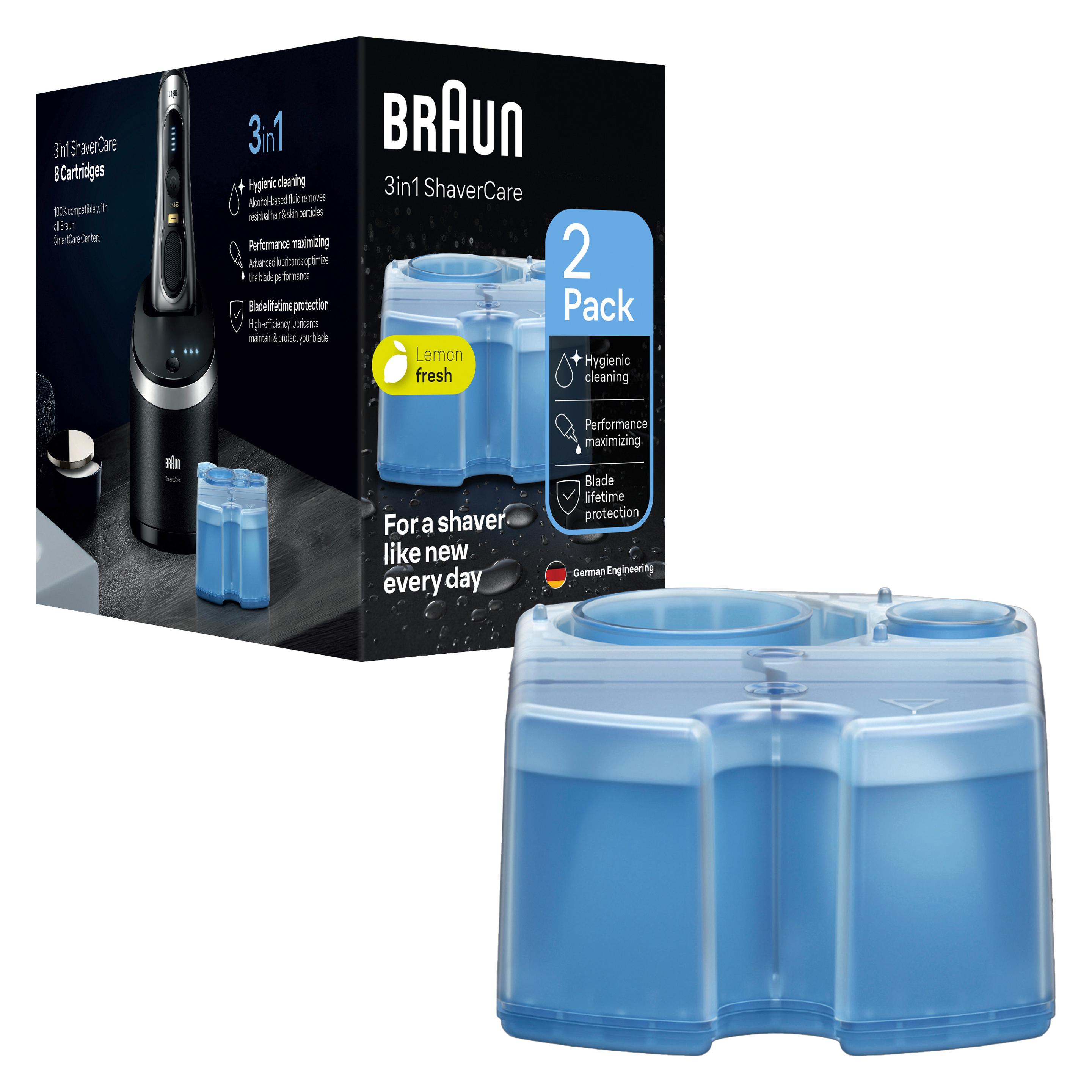 Produktbild BRAUN 3-in-1 ShaverCare Reinigungskartuschen für Reinigungsstationen, 2er Pack 6 von 7