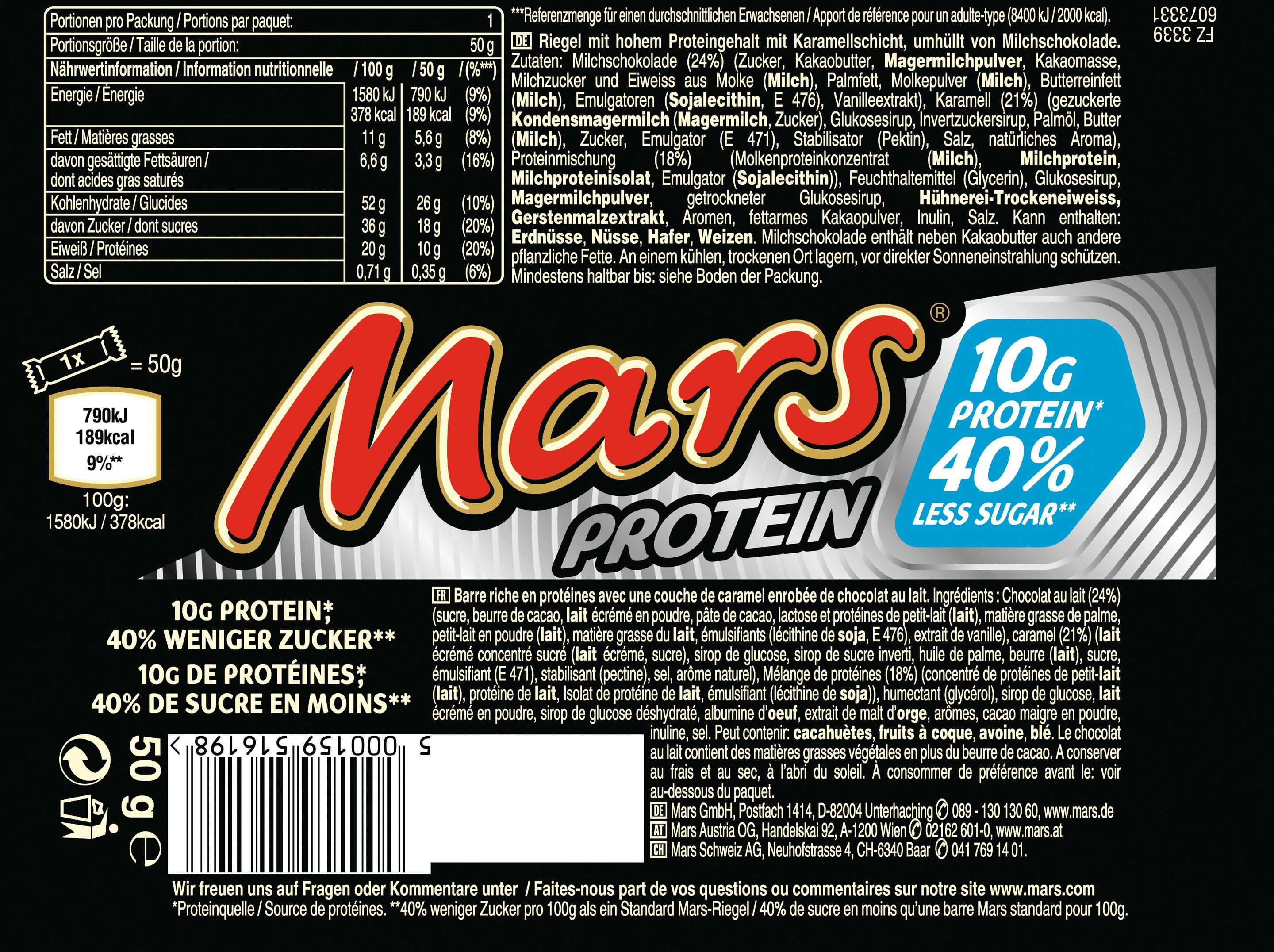 Produktbild Mars Protein Bar 2 von 2