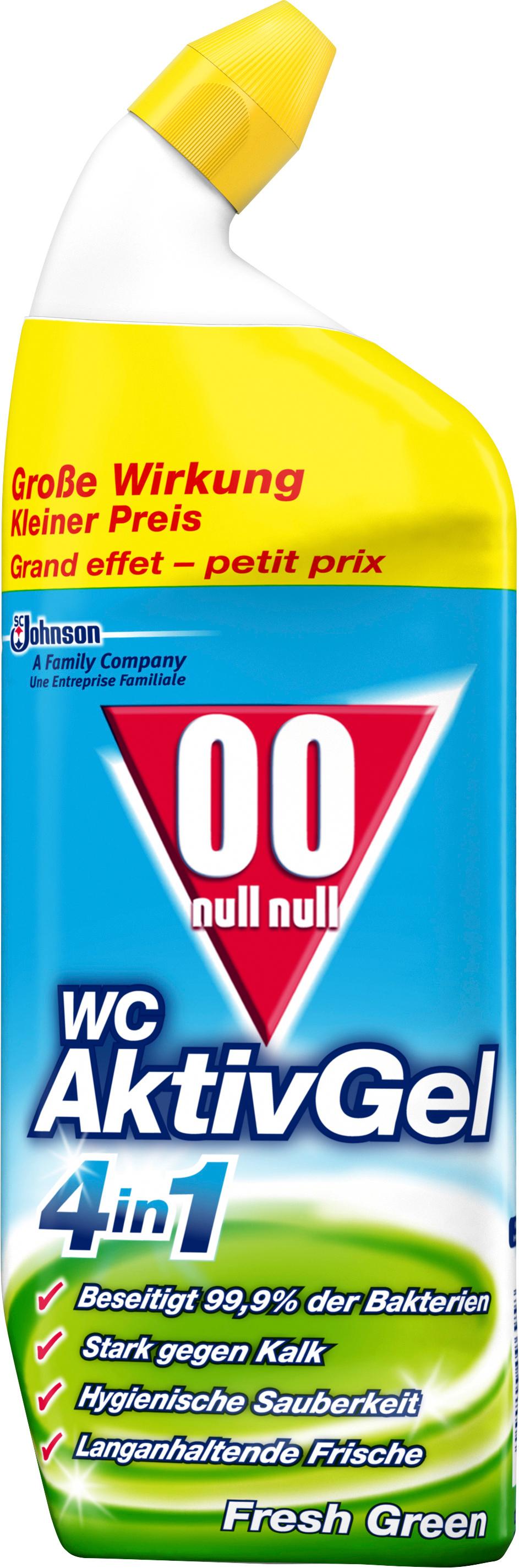 00 null null WC AktivGel 4in1 WC-Reiniger Fresh Green