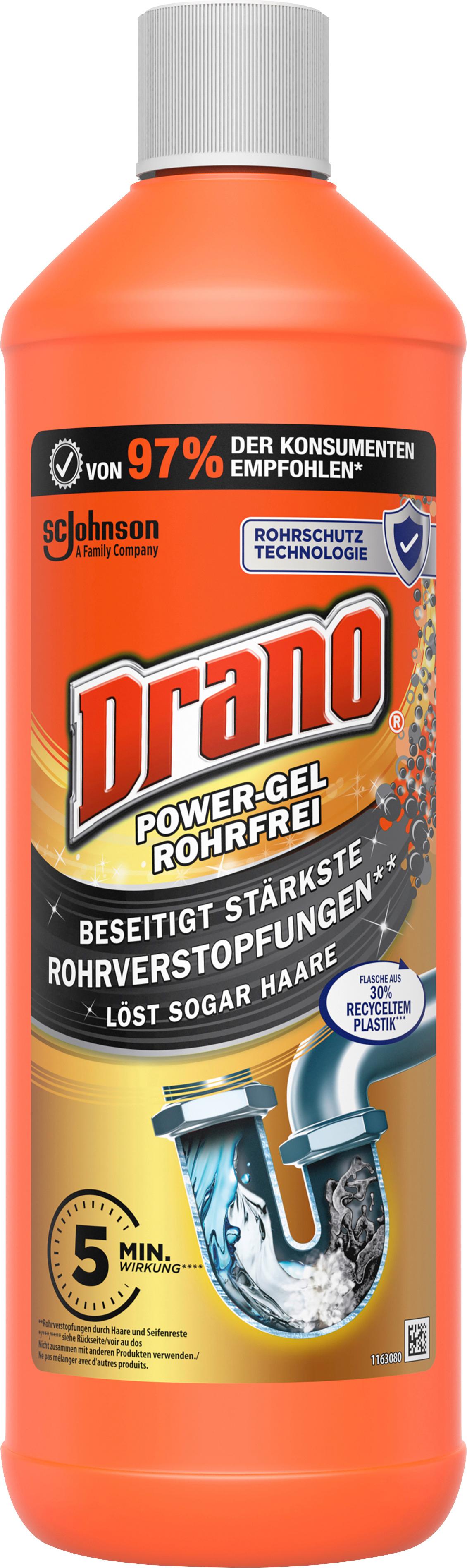 Drano Power-Gel Rohrfrei Abflussreiniger