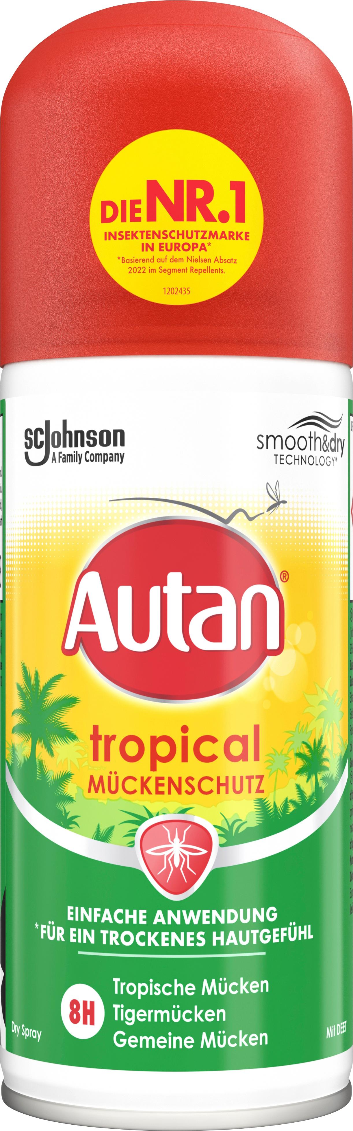 Autan Mückenschutz Tropical Dry Spray