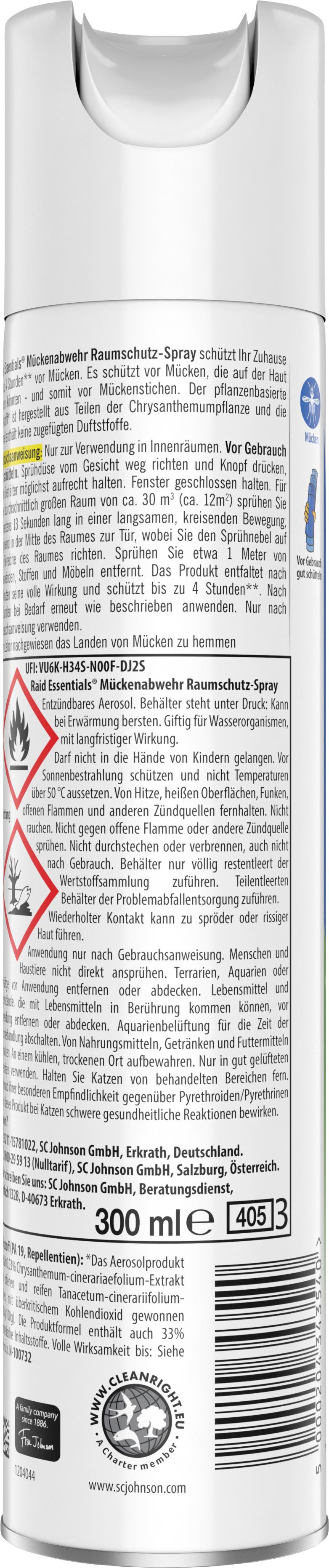 Produktbild Raid Mückenabwehrspray 2 von 2