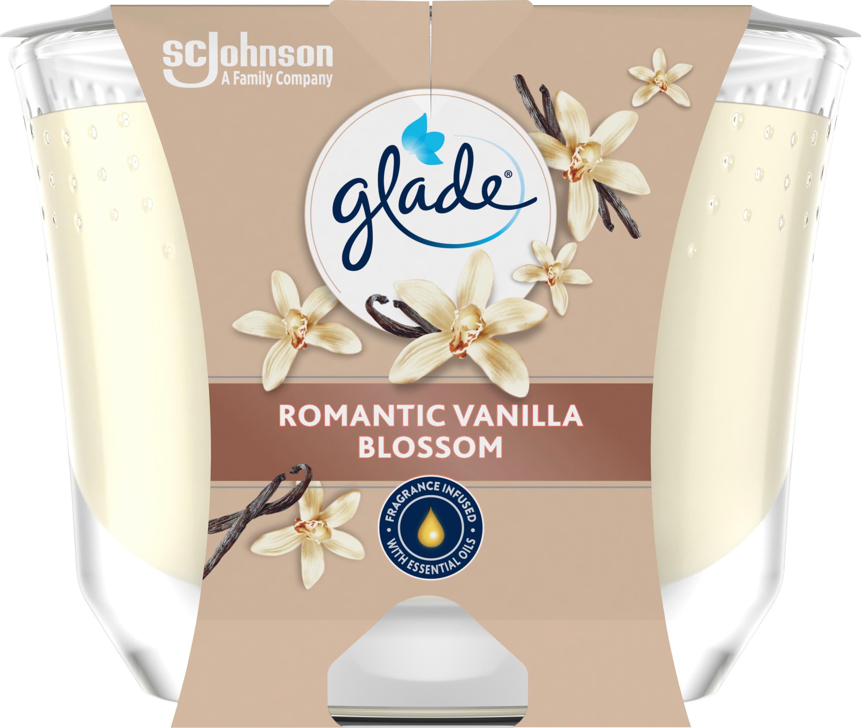 Glade Duftkerze Romantic Vanilla Blossom