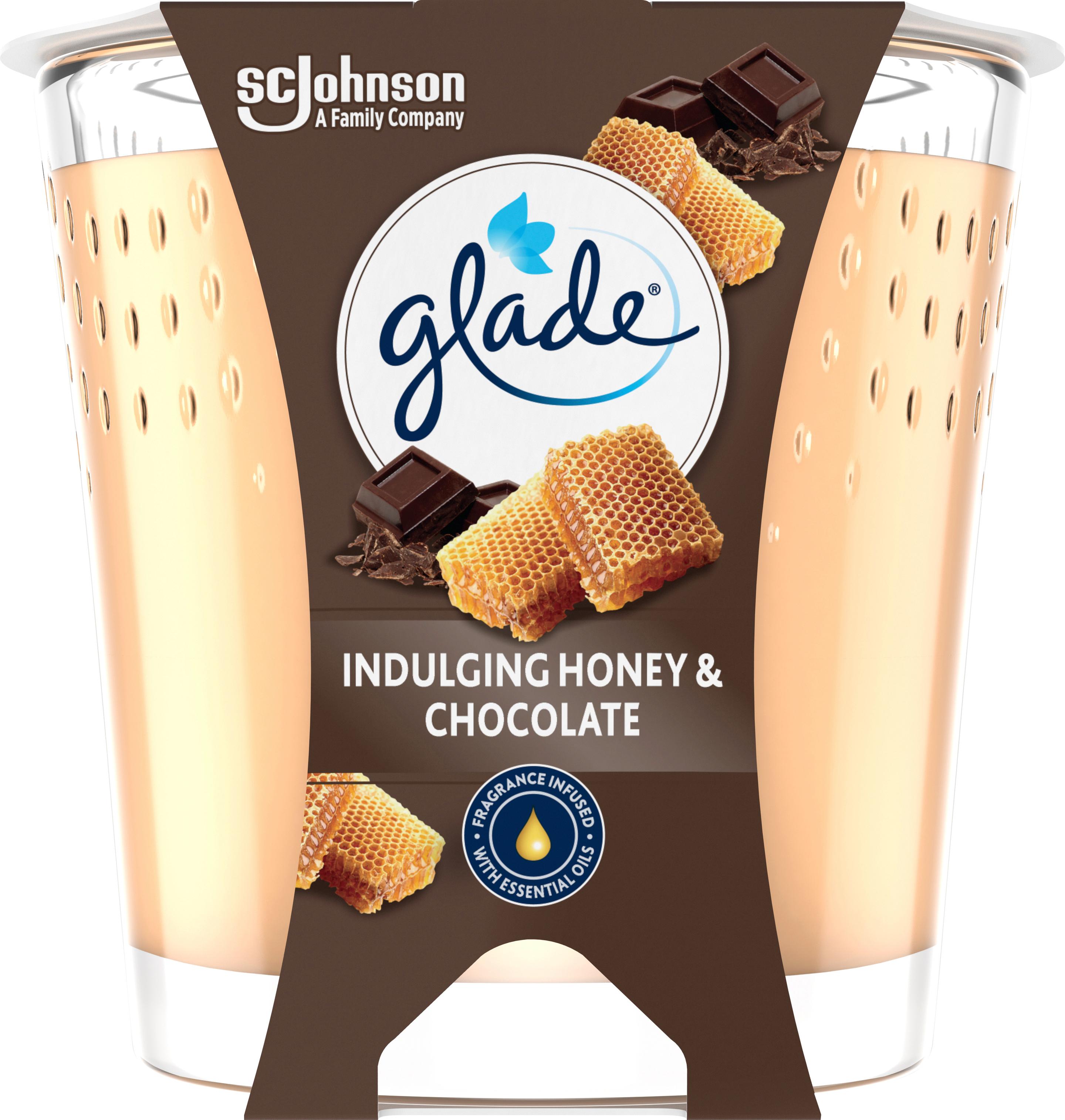 Glade Duftkerze Indulging Honey&Chocolate