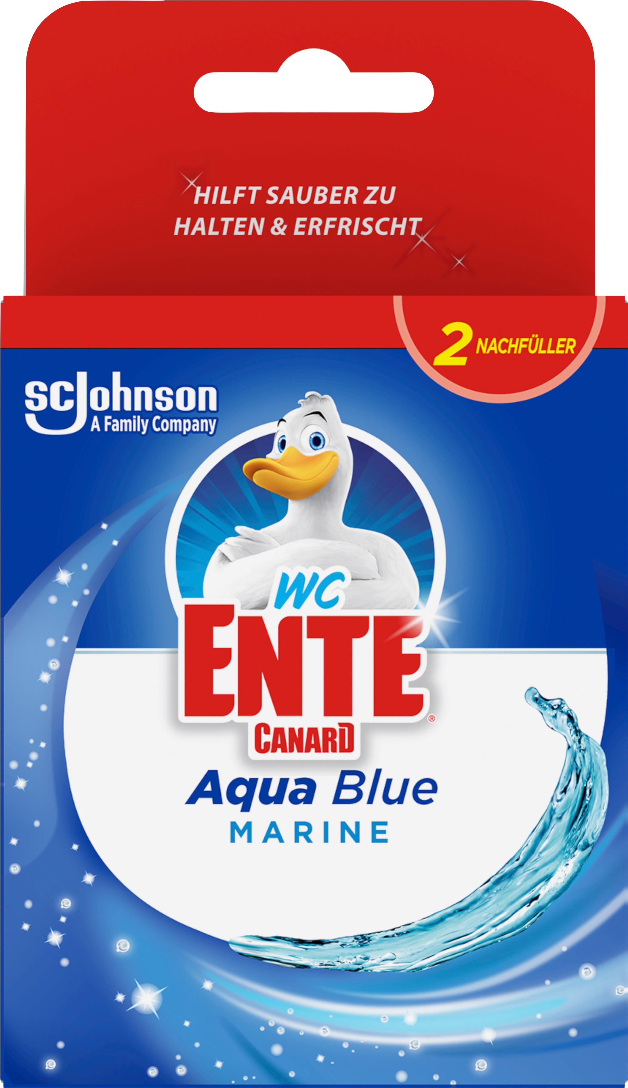 WC-Ente Aqua Blue WC-Einhänger fest Nachfüller