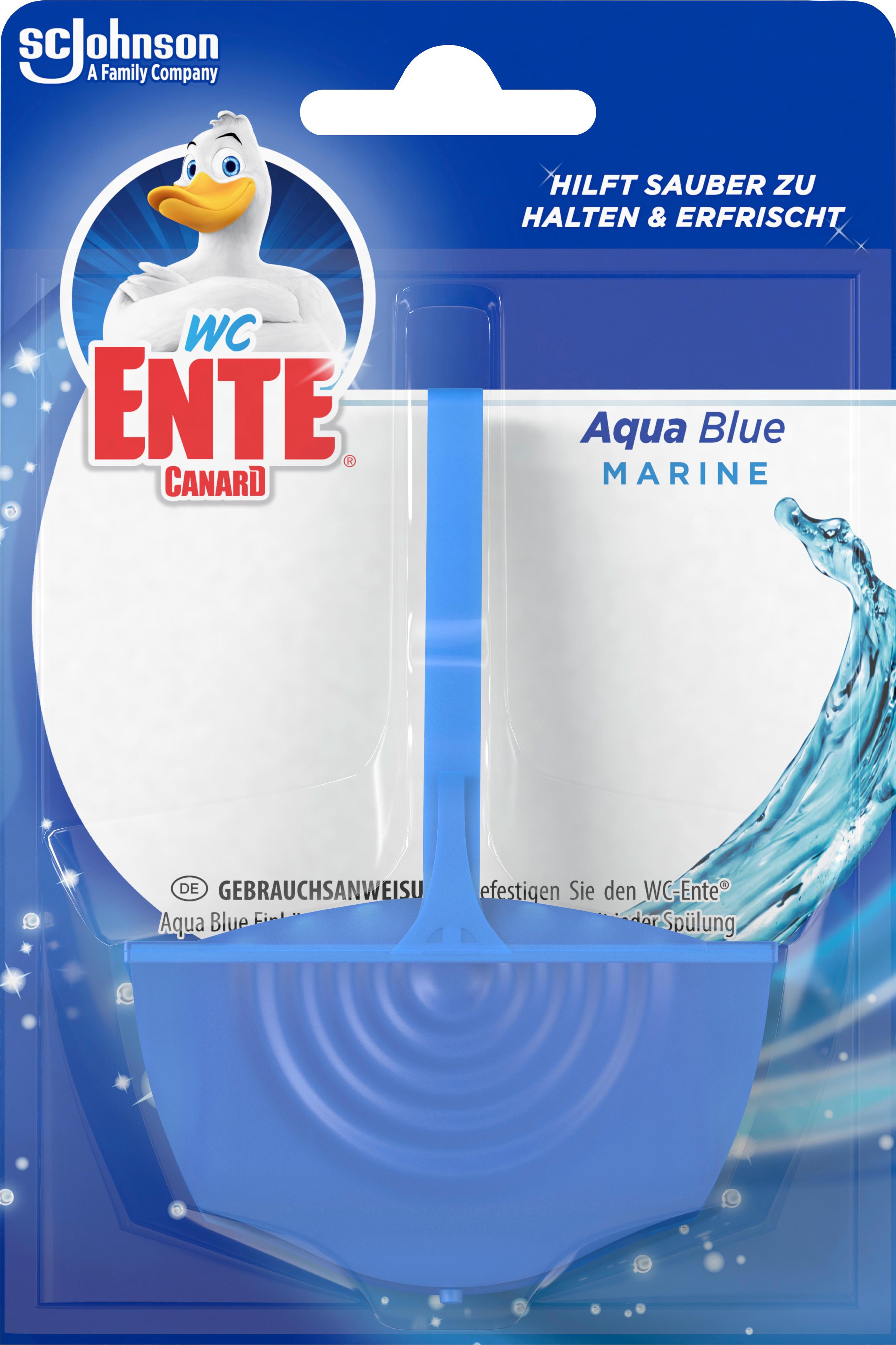 WC-Ente Aqua Blue WC-Spüler Einhänger